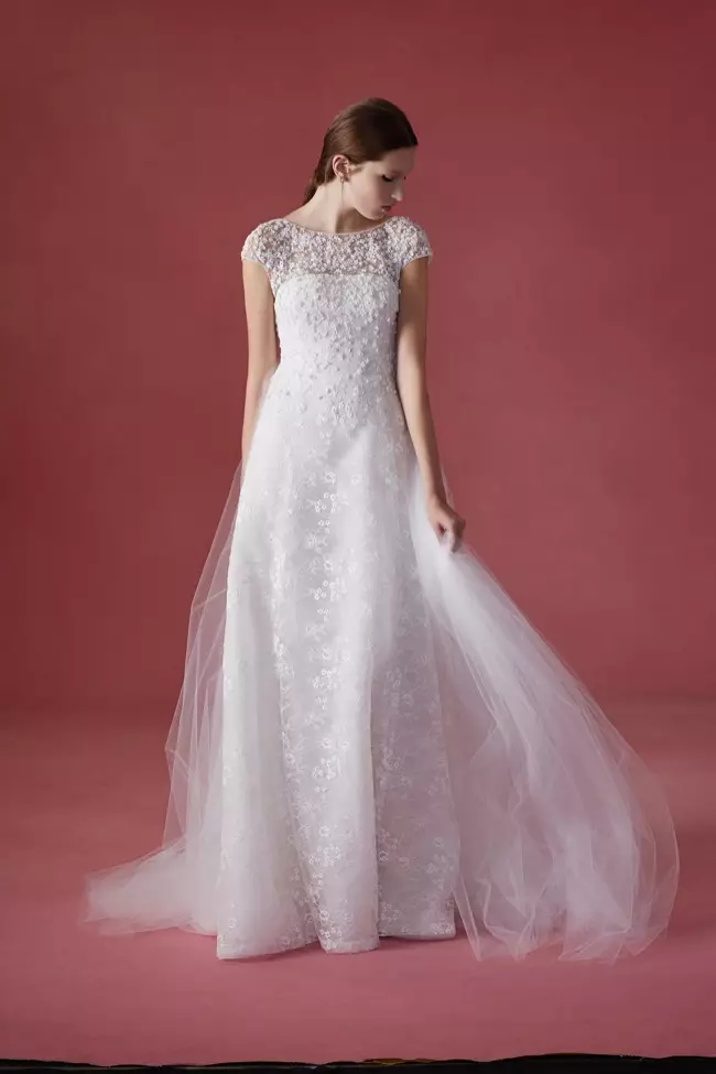 Siehe Oscar de la Rentas Brautkleider Herbst 2016