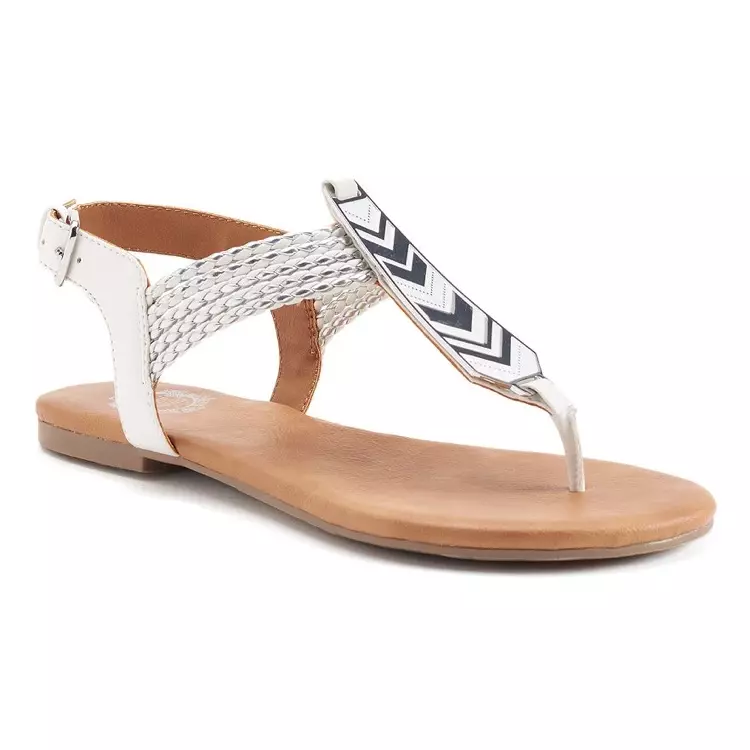 Juicy Couture T-Strap Sandals ho tloha Kohl's