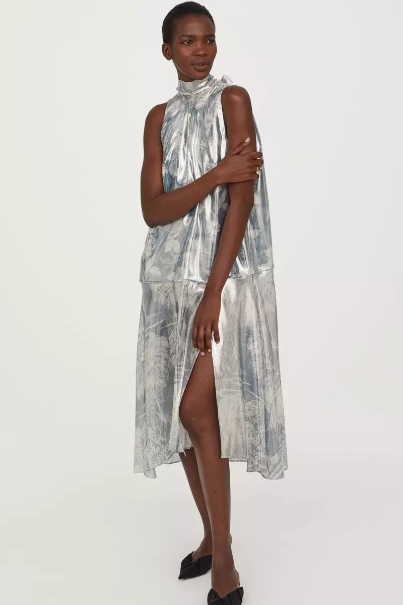 Robe en soie lyocell exclusive H&M Conscious 149 $