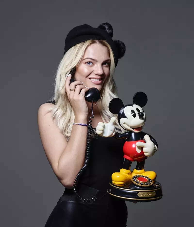 Louisa Johnson di Mickey Mouse & Me de xuya dike. Wêne: Rankin