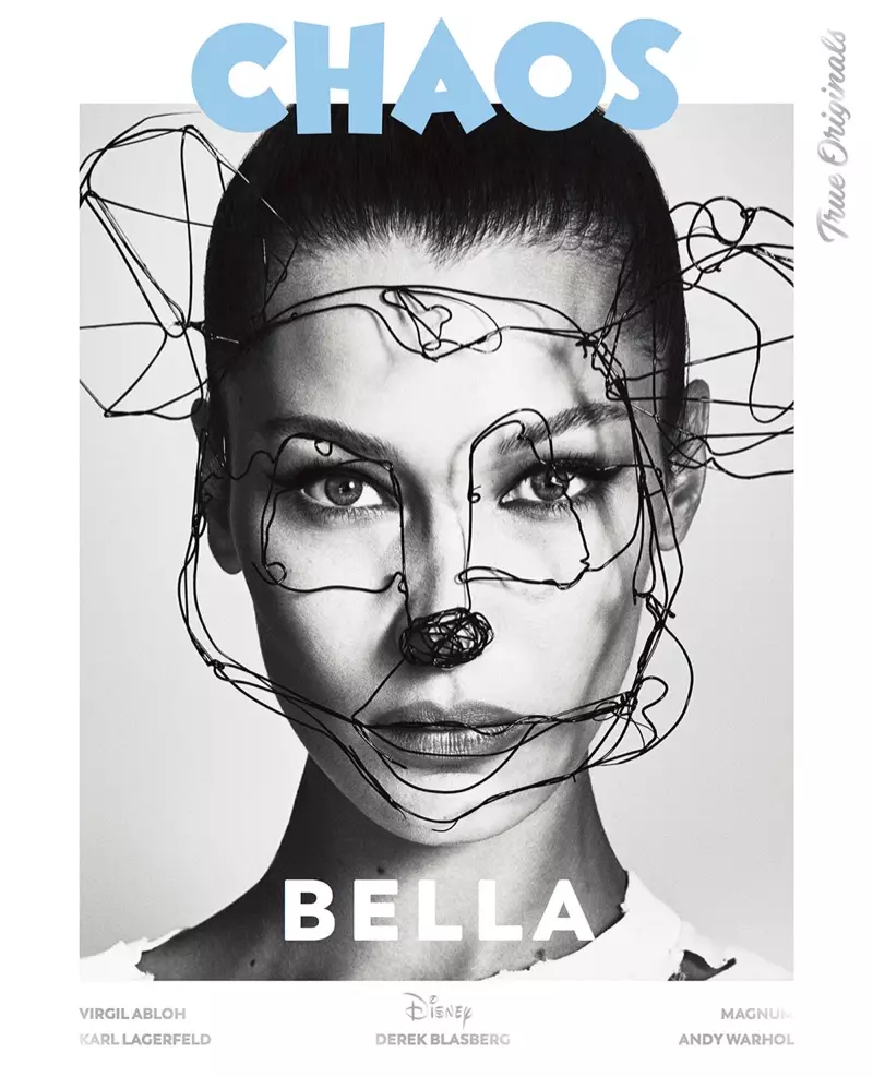 Bella Hadid paChaos Magazine True Originals 2018 Cover
