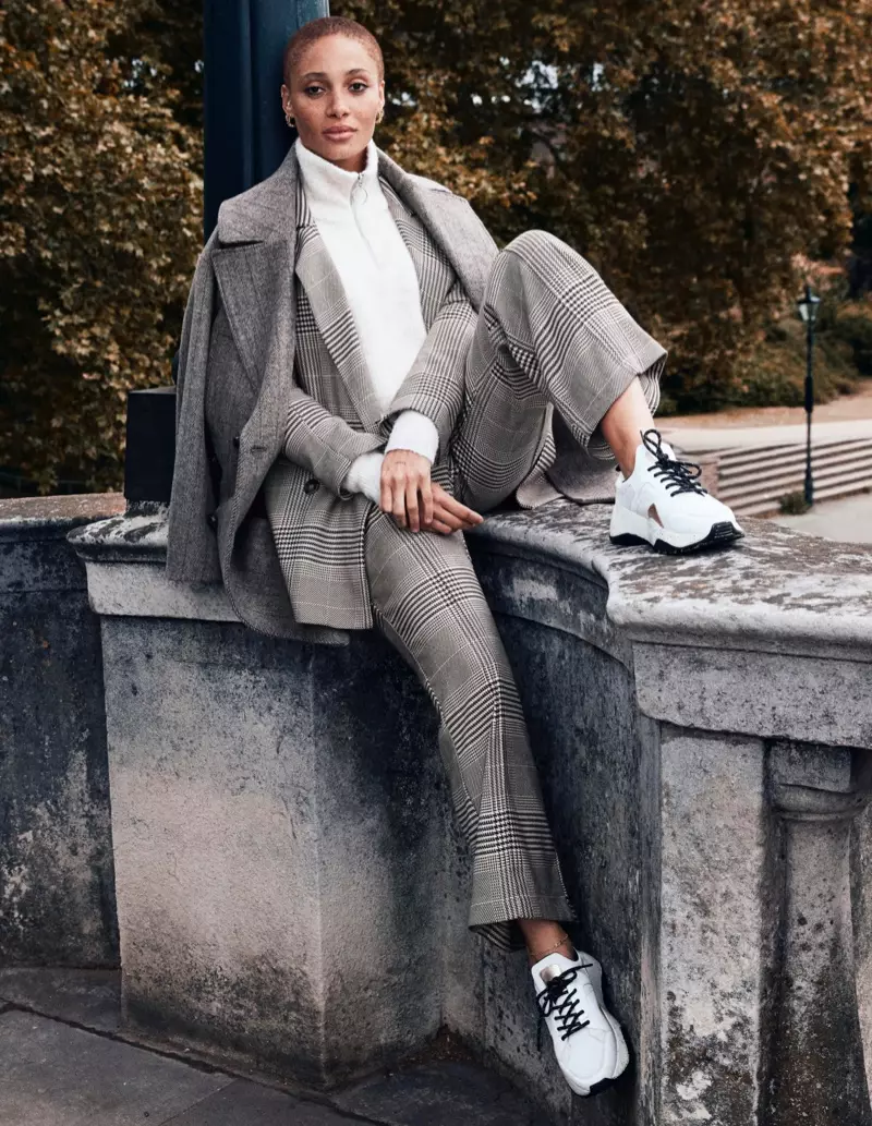 Model Adwoa Aboah prednjači kampanjo H&M Conscious jesen-zima 2019