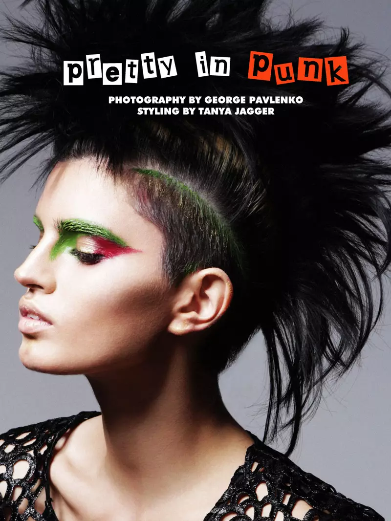 Sasha Panika de George Pavlenko en "Pretty in Punk" para Fashion Gone Rogue