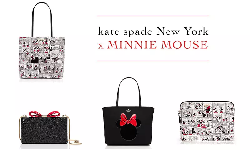 Kakarating lang: ang Kate Spade x Minnie Mouse na koleksyon