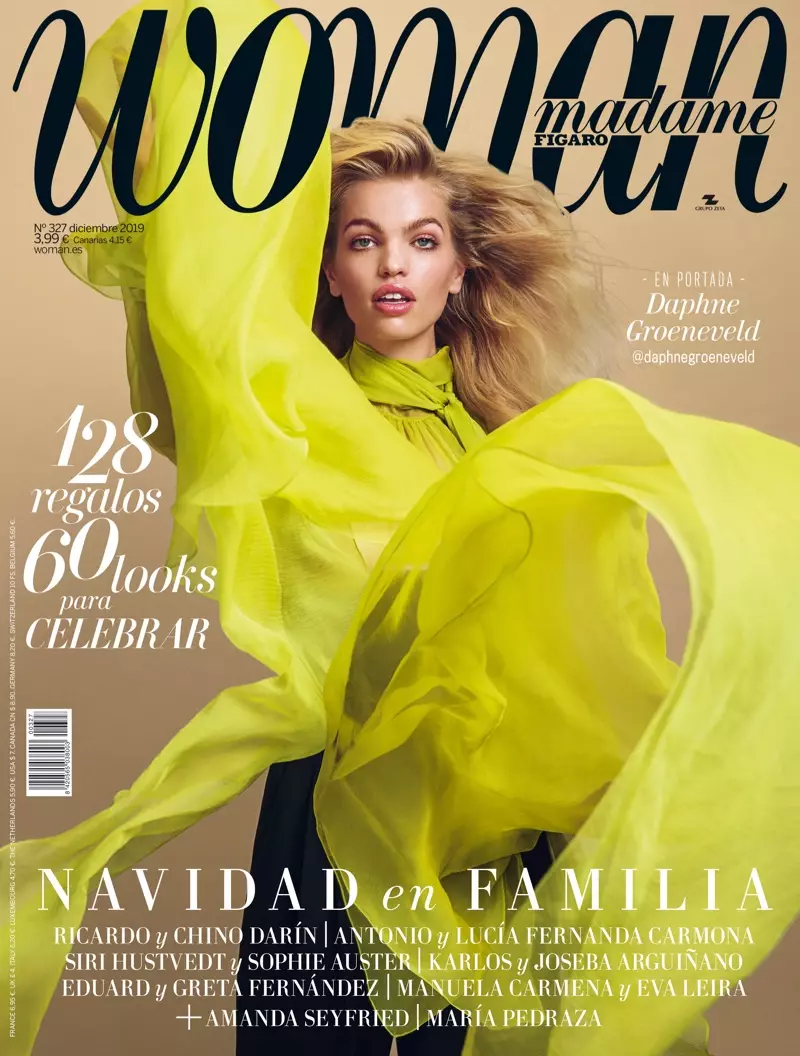 Daphne Groeneveld Wows in Jean Paul Gaultier for Woman Spain