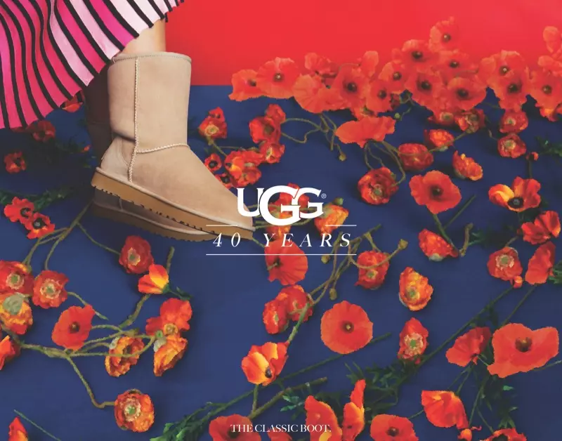 UGG کی 40 ویں سالگرہ کی مہم کی ایک تصویر