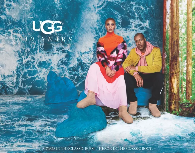 UGG yerekana bootic ya Classic mumyaka 40 yo kwiyamamaza