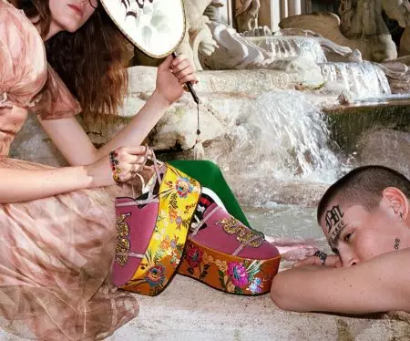 Gucci se vuelve salvaje en Roma para la campaña Primavera 2017