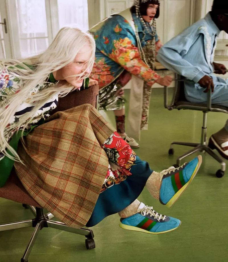 Obrázek z reklamní kampaně Gucci podzim 2018 – Gucci Collectors