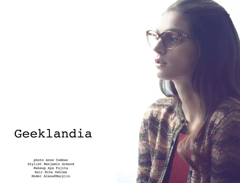 Fashion Gone Rogue üçün 'Geeklandia' filmində Anne Combaz tərəfindən Alexa