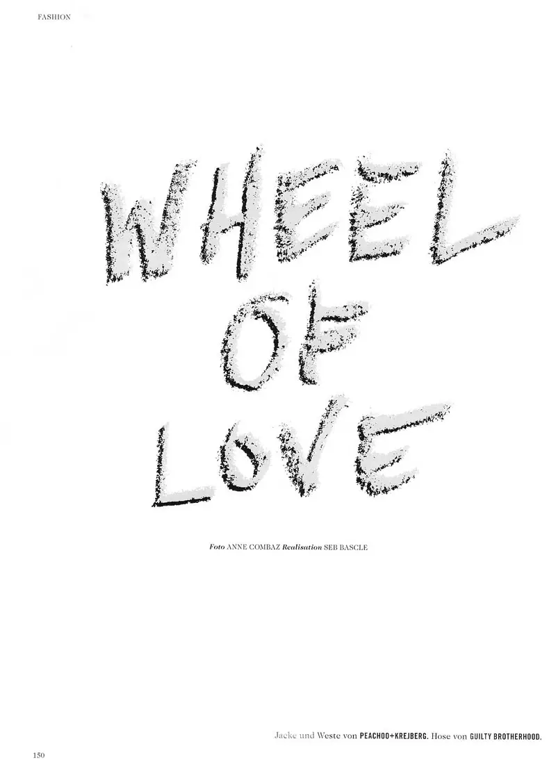 Ashley Smith oleh Anne Combaz dalam Wheel of Love | Tush Fall 2010