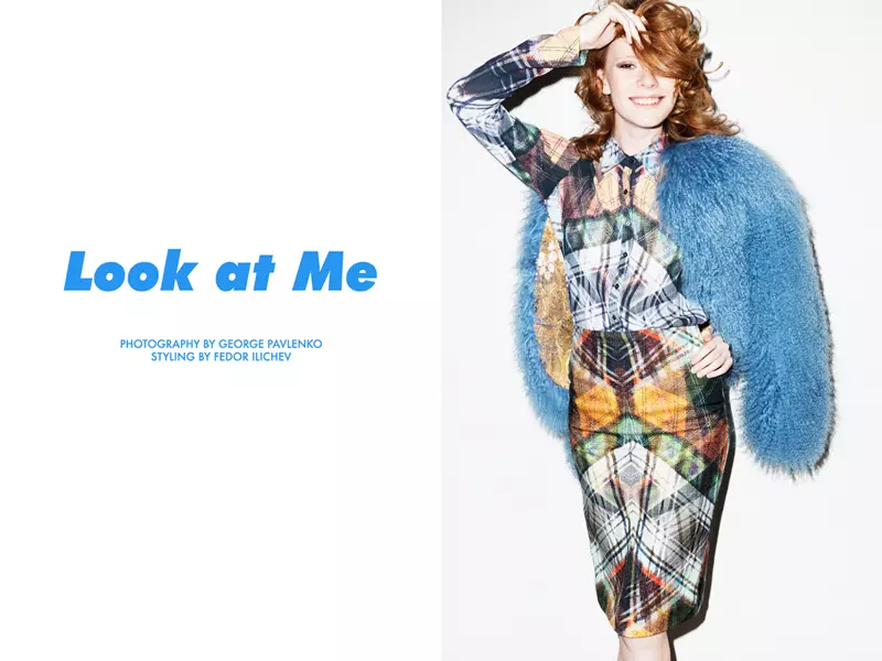 Kira Pievskaya de George Pavlenko en "Look at Me" para Fashion Gone Rogue