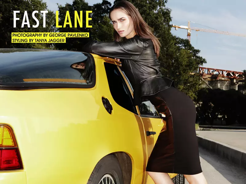 Evgenia Fedoseeva de George Pavlenko en "Fast Lane" para Fashion Gone Rogue