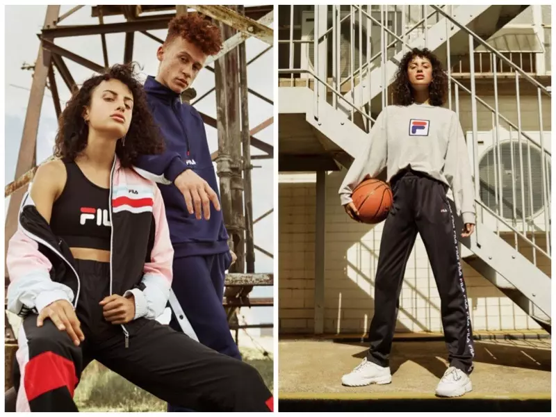 FILA x Urban Outfitters 2018 հագուստ