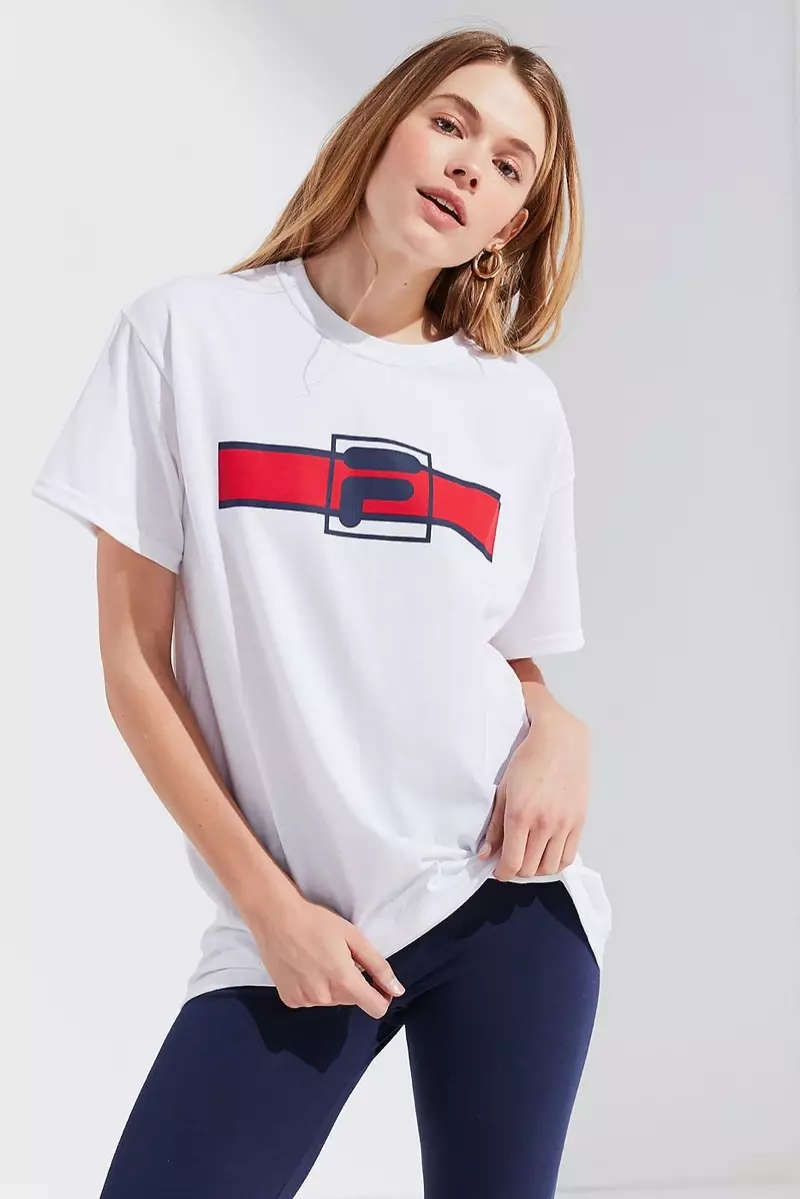 FILA x UO Oversized Tee $34