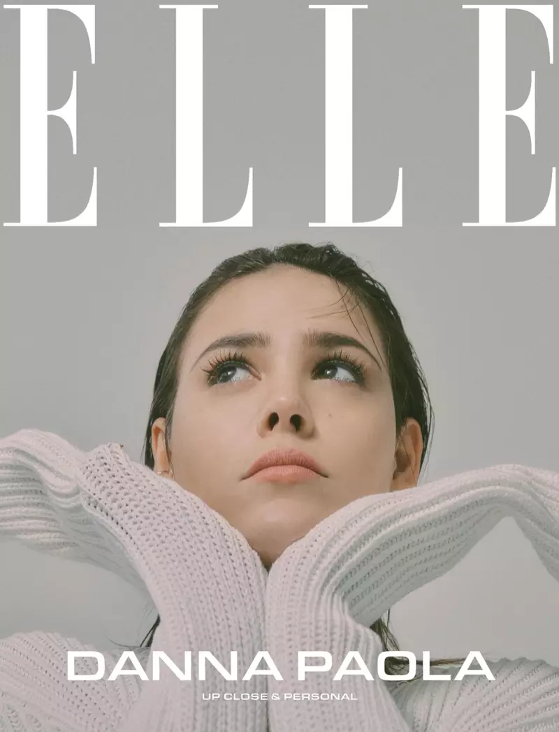 Actrice Danna Paola op ELLE Mexico maart 2020 Cover