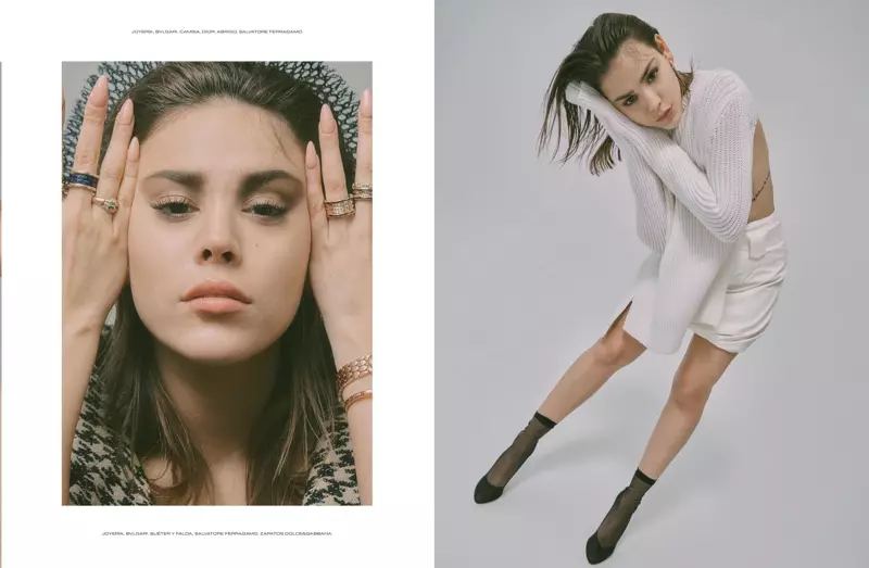 Harper Smith fotografia a Danna Paola per a ELLE Mexico