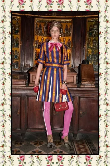 Gucci nqa Fantasy rau Pre-Fall 2017 Sau