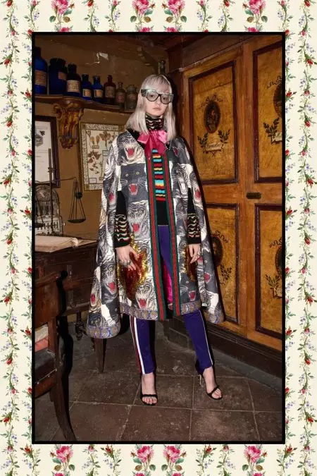 Gucci nqa Fantasy rau Pre-Fall 2017 Sau