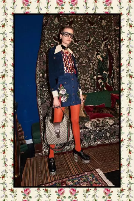 Gucci внася фантазия в колекцията преди есента на 2017 г