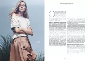 Olivia Palermo pokaže svojo priložnostno plat za ELLE Vietnam