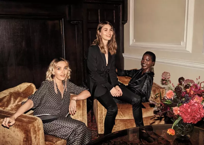 Grace Elizabeth fè kanpay H&M Holiday 2018 la