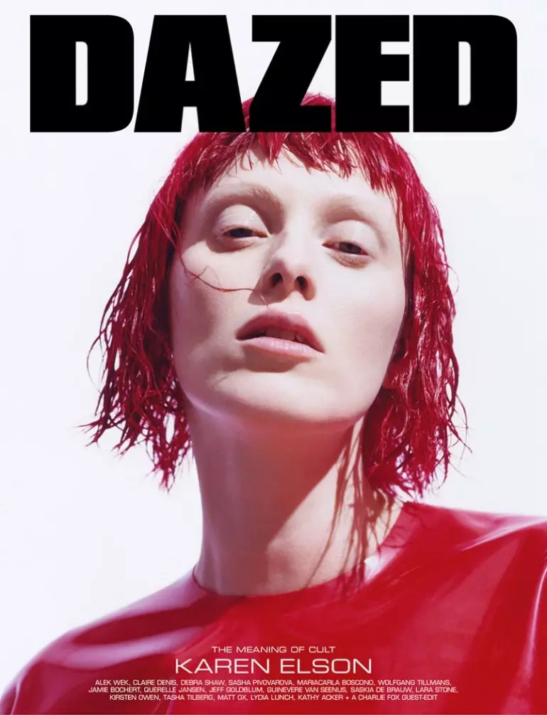 Karen Elson võlub Haute Couture'is ajakirjas Dazed