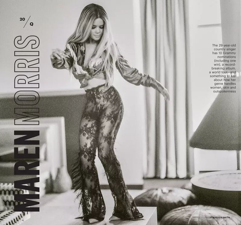 Maren Morris posa para Playboy