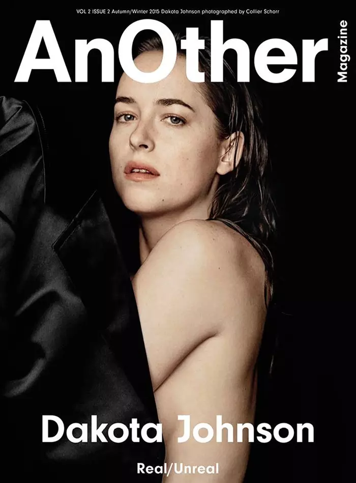 Dakota Johnson sur AnAther Magazine Aŭtuno/Vintro 2015 kovrilo