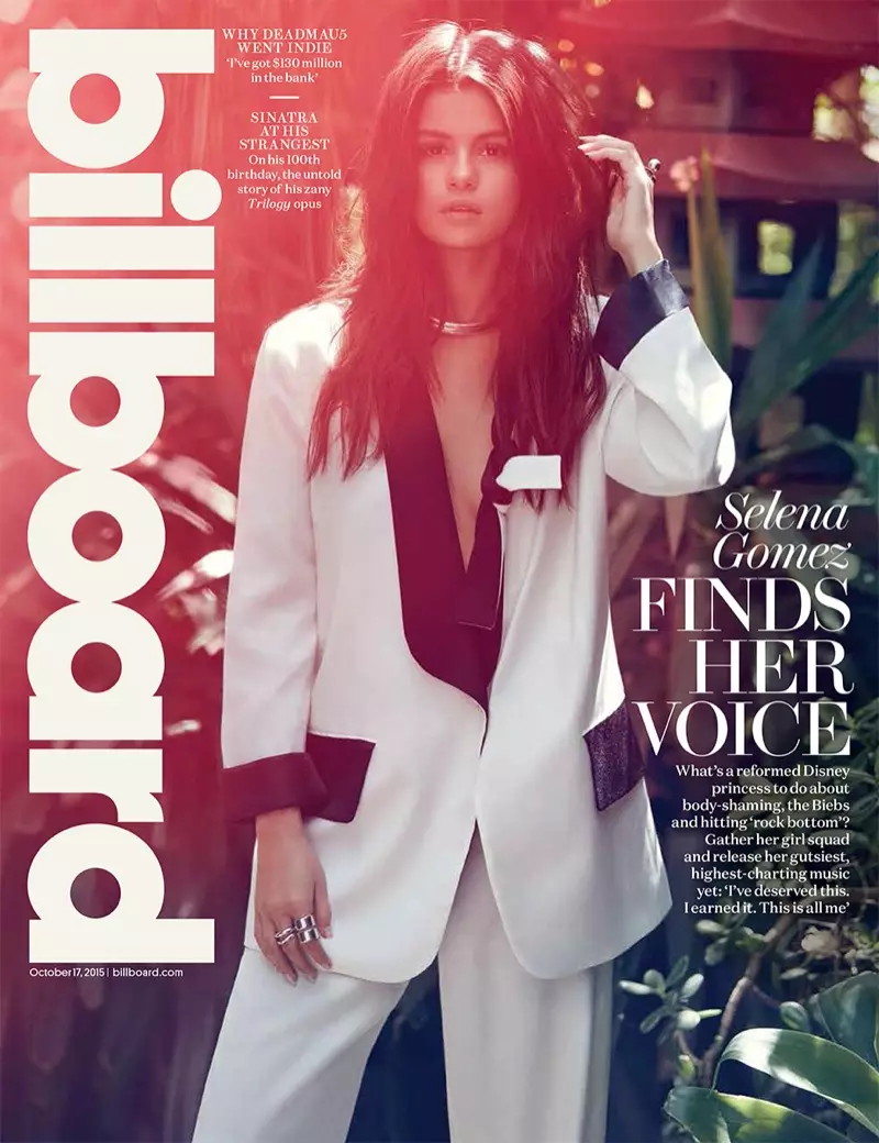 Selena Gomez szerepel a Billboard magazinban, az iparág kettős mércéjéről beszél