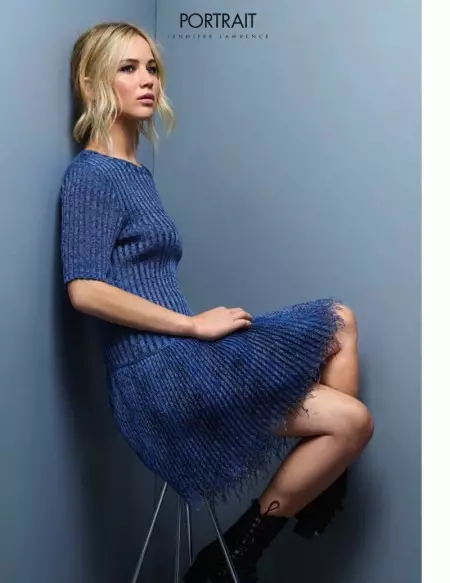 Jennifer Lawrence é unha Dior Darling en ELLE France Shoot