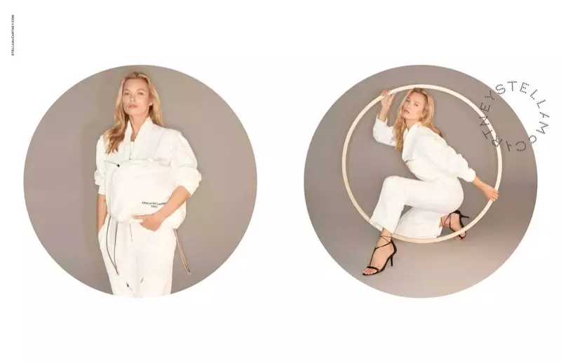 Kate Moss protagonista da Stella McCartney 2019ko udaberri-udako kanpainan