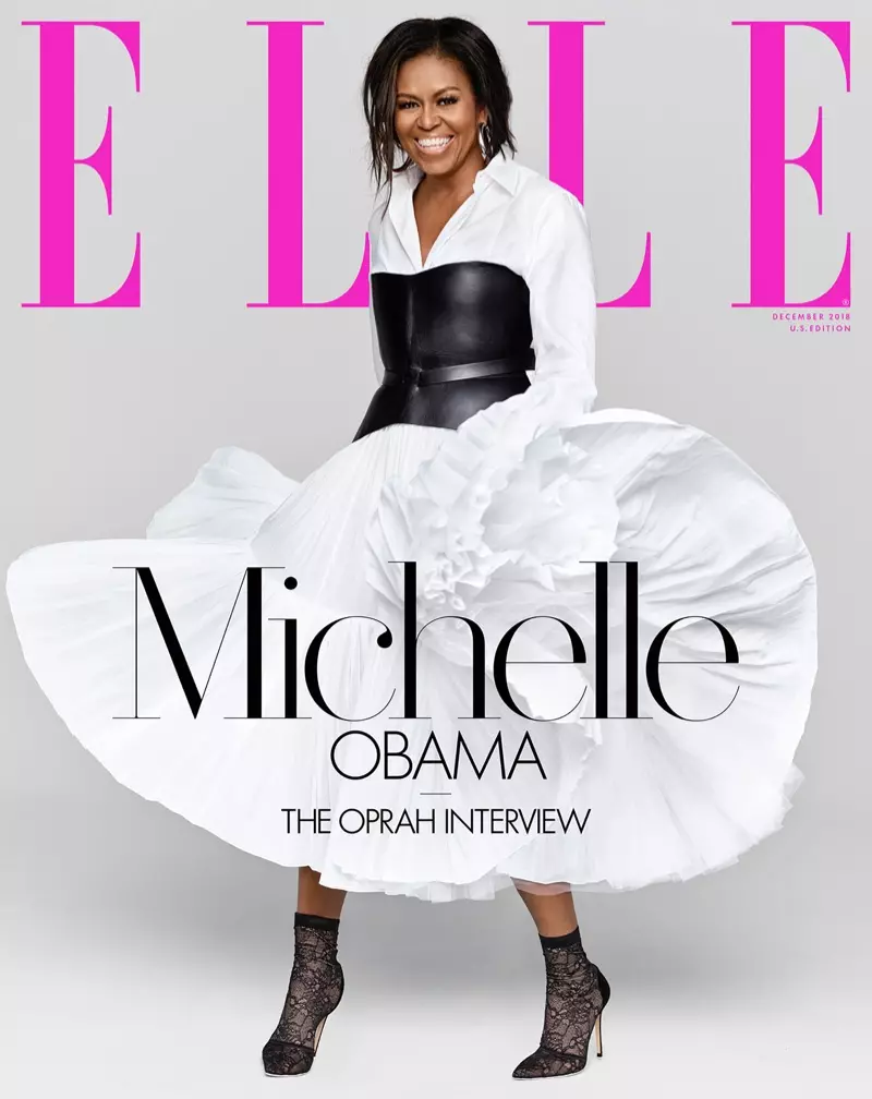 Мишель Обама ELLE US 2018 оны 12-р сарын нүүрэнд