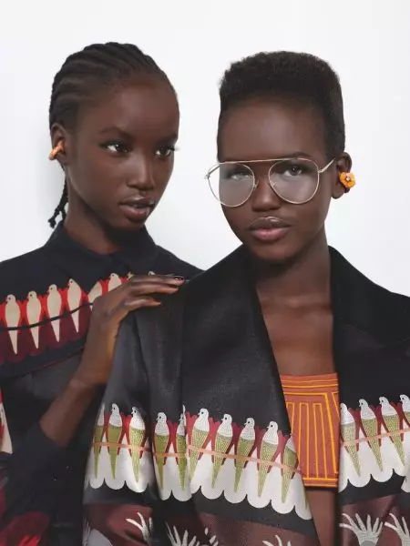 Kaia Gerber, Adut & Anok Star i Fendi vårkampanj 2019