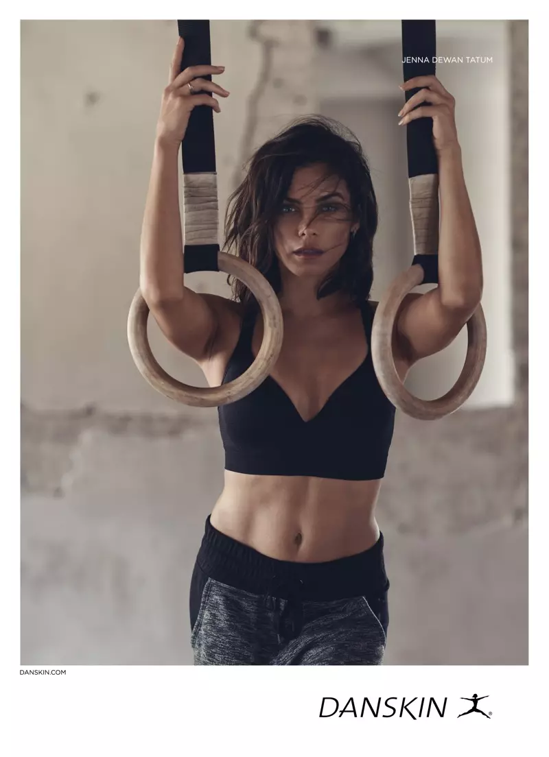 Jenna Dewan Tatum akina muri Danskin kwiyamamaza