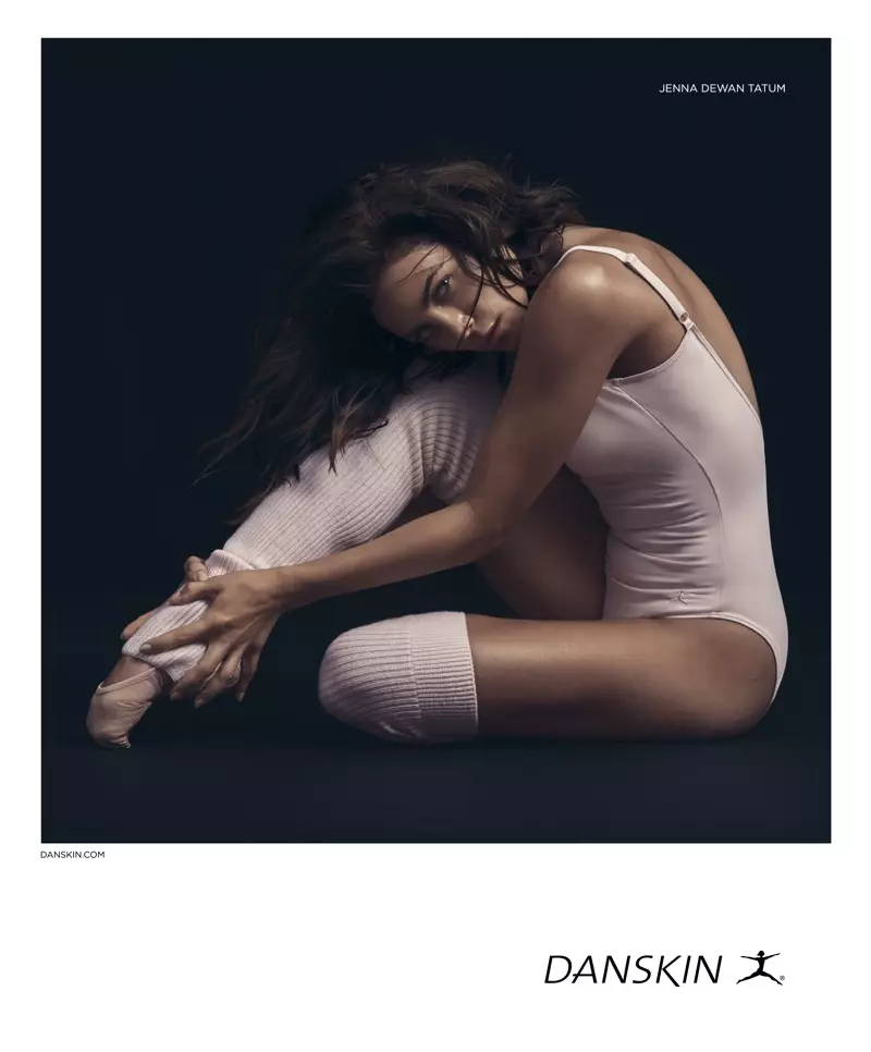 Si Jenna Dewan mao ang bag-ong nawong sa activewear ug dancewear brand Danskin