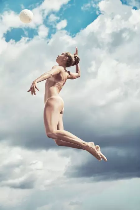 Najlepsi sportowcy April Ross, Christen Press + więcej Go nago w ESPN 2016 Body Issue