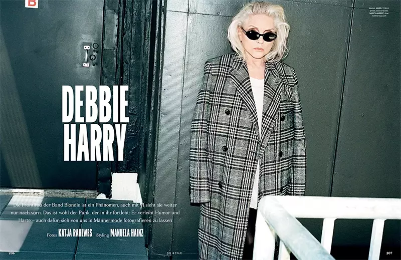 Debbie Harry nagy kabát-irigységet ad nekünk a GQ Style Németországban