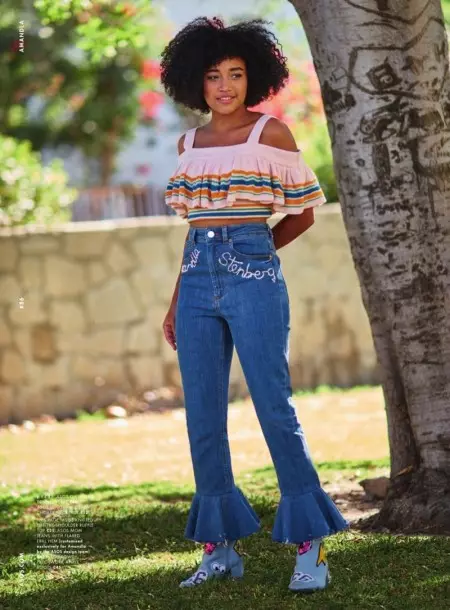 Amandla Stenberg mete yon abako inik nan magazin ASOS