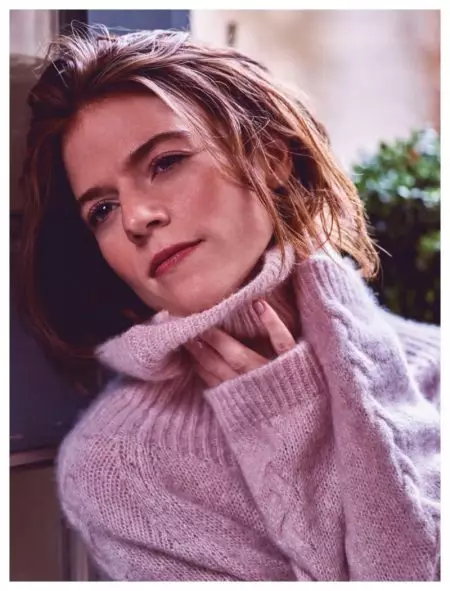 Rose Leslie poseert in fantastische mode om naar te kijken! Tijdschrift