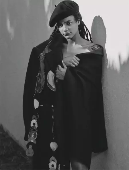 Sasha Lane Charms sa Fall Collections for Exit Magazine