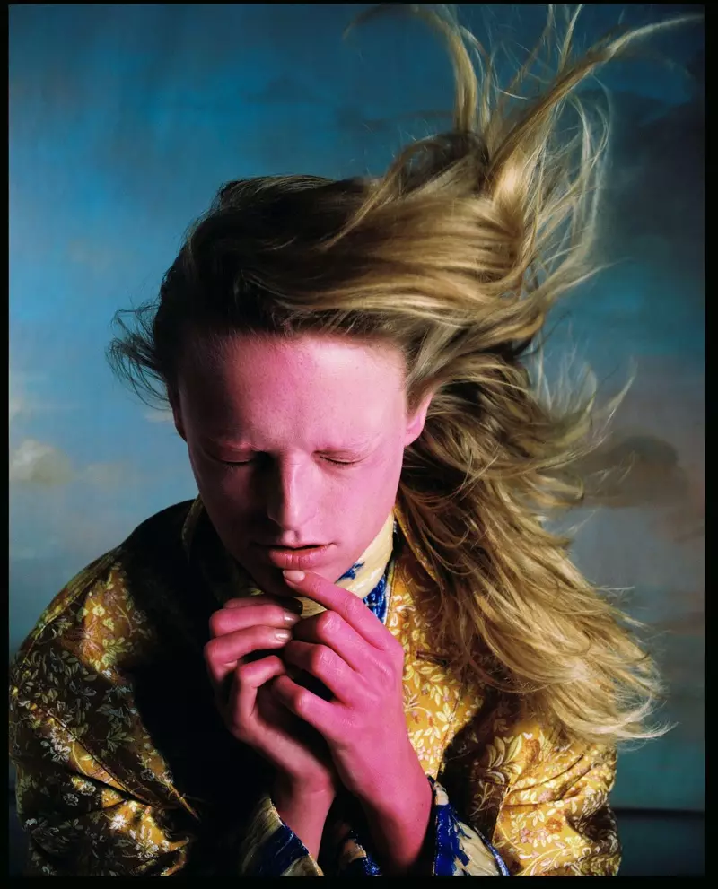 Hanne Gaby Odiele Is In the Clouds for Vogue Tsjechoslowakia