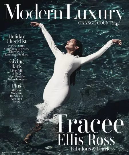 Tracee Ellis Ross ĉefrolas en Modern Luxury, Parolas Kreski kun Fama Patrino