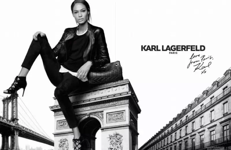 琼·斯莫尔斯 (Joan Smalls) 出演 Karl Lagerfeld 2016 秋冬广告大片