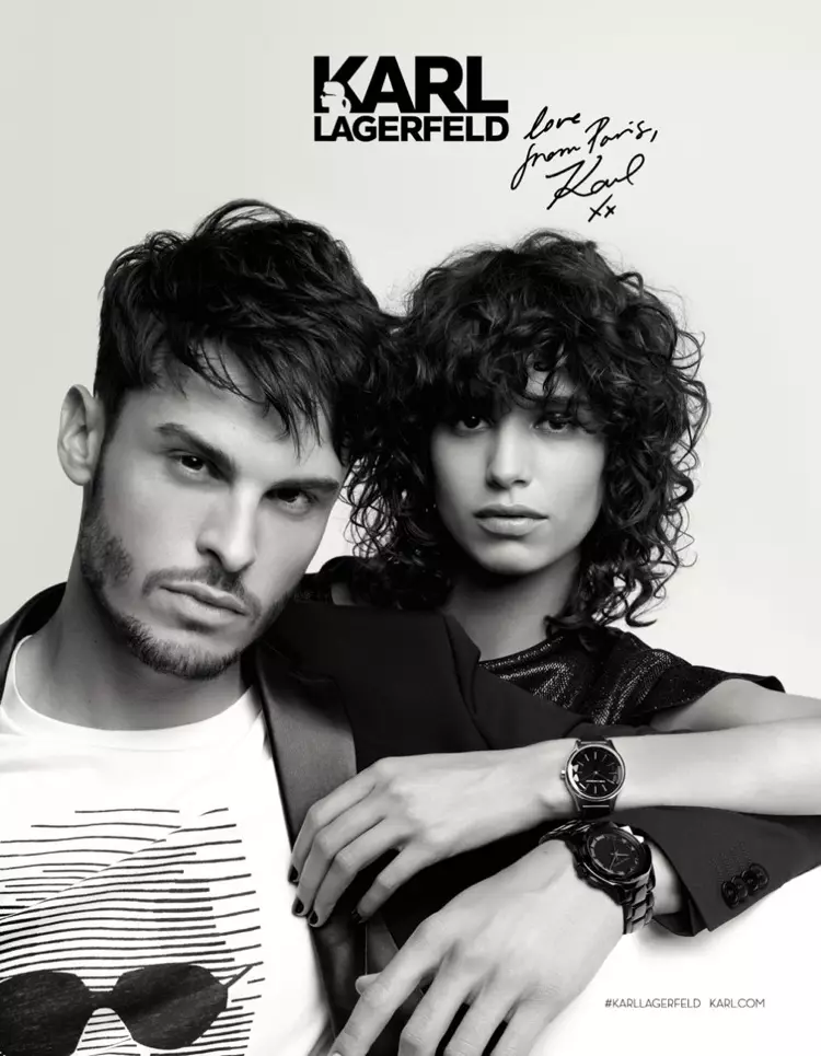 Karl Lagerfeld sonbahar-kış 2016 reklam kampanyası