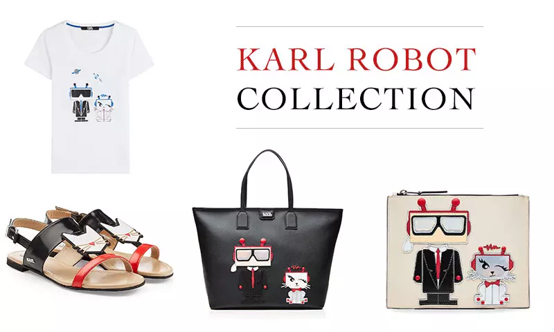 Karl-Lagerfeld-Roboter-Sammlung