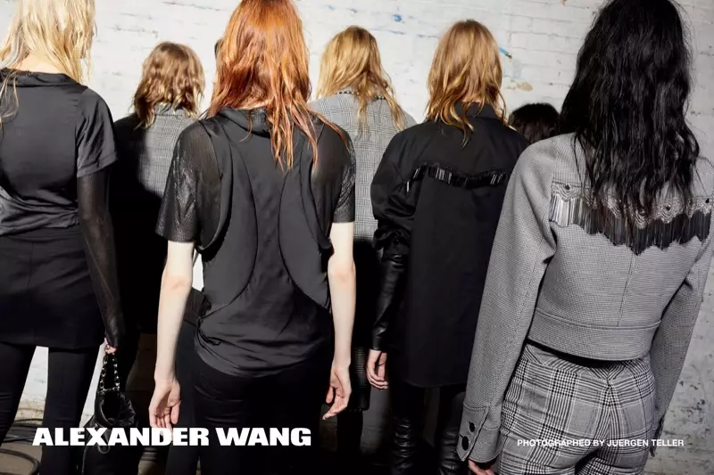 Alexander Wang จัดแคมเปญฤดูใบไม้ร่วงฤดูหนาวปี 2017 ในเมือง Harlem รัฐนิวยอร์ก