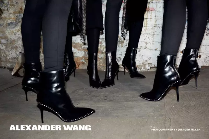 Aworan lati Alexander Wang's isubu 2017 ipolongo ipolongo