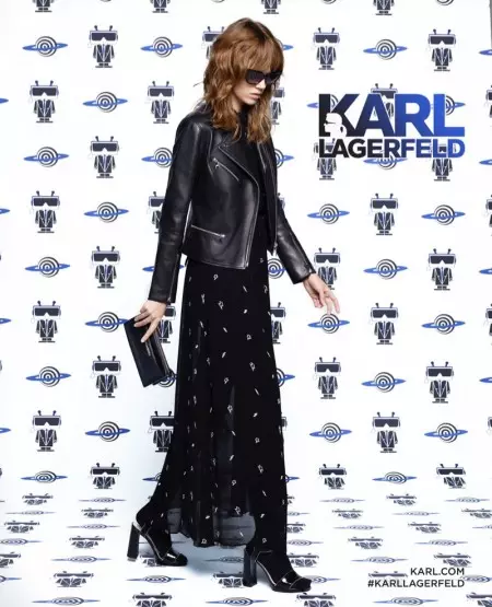 Freja Beha Erichsen, Karl Lagerfeld'in İlkbahar 2016 Reklamlarında Ön Planda