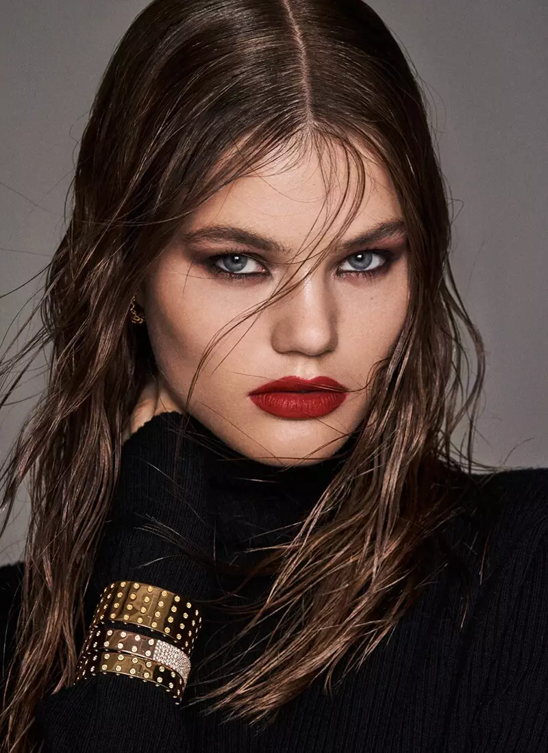 Myrthe Bolt Models Glamorous Looks for Issue Magazine